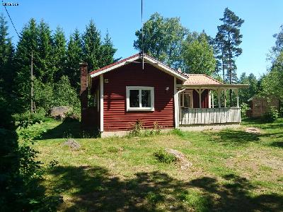 Stugor vid den vackra Örsjön