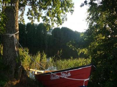 Sommarhus med bad och fiske