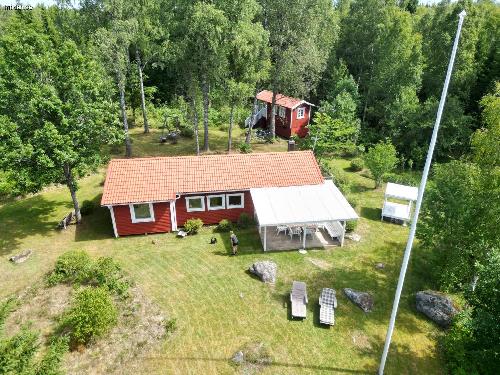 Stuga, sjö, bastu & cyklar!