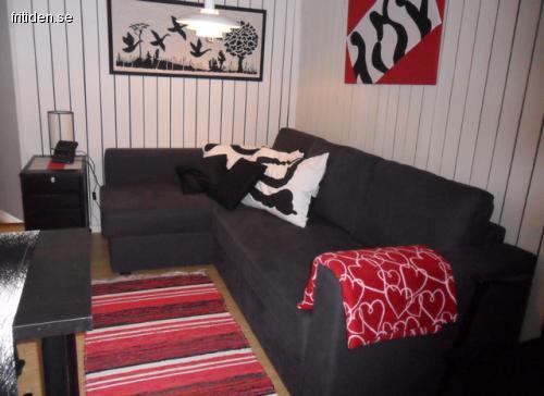 Mysig inredd lada i Kämpersvik